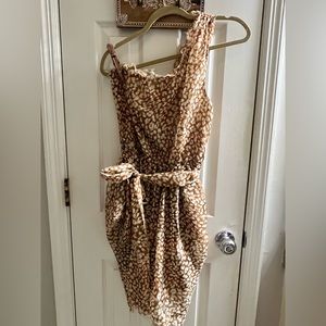 Costa Blanca one shoulder adorable summer cocktail dress